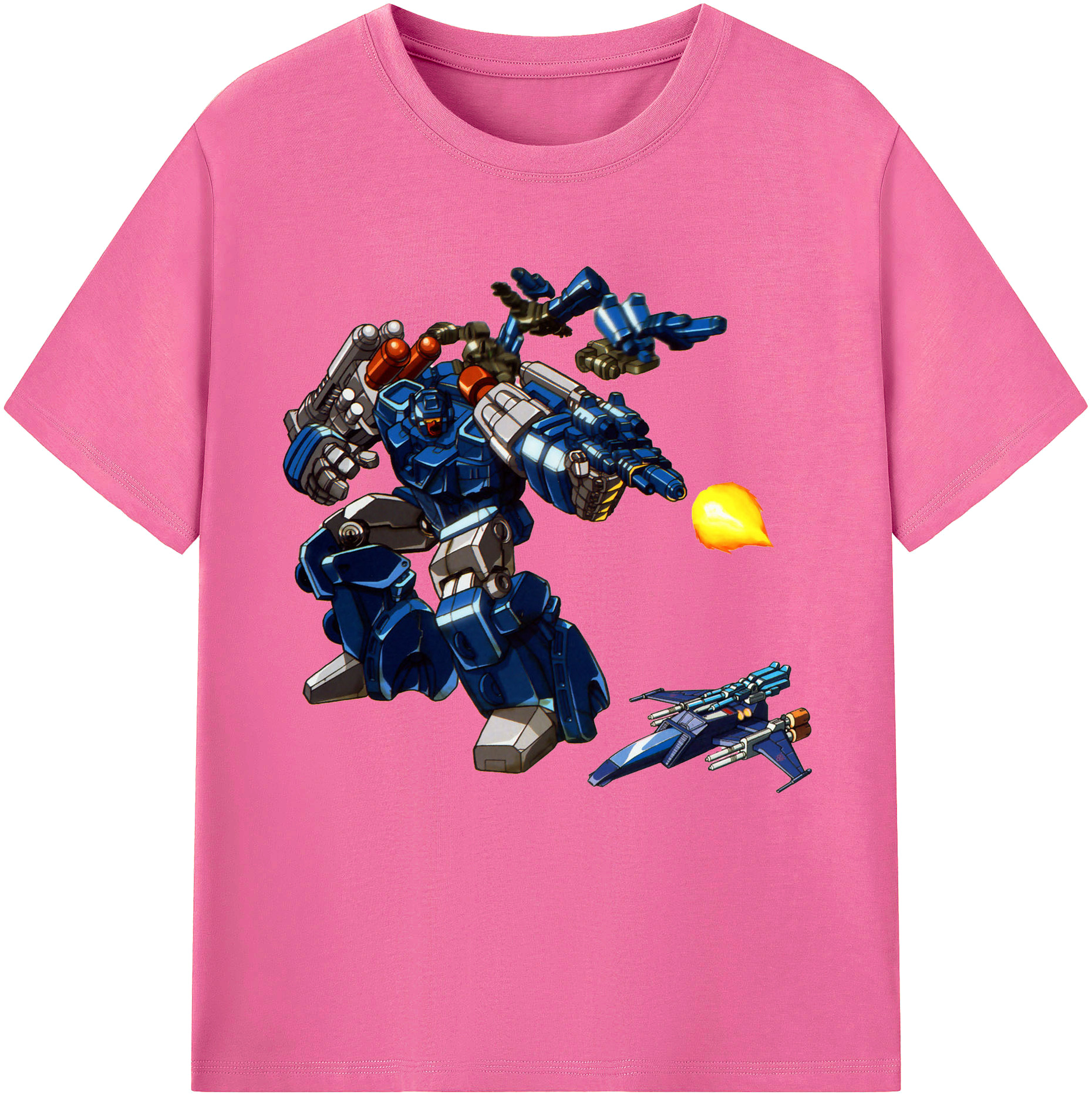 （画像用）  レディースカジュアルプリントTシャツ（綿100％）